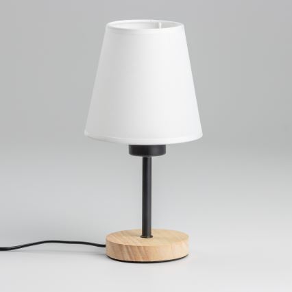 Brilagi - Stalinis šviestuvas NUBILA WOOD 1xE27/25W/230V ąžuolas/balta