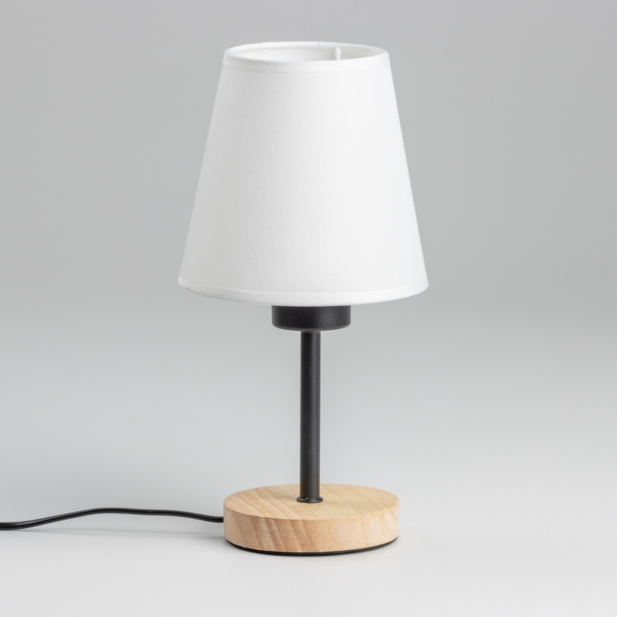 Brilagi - Stalinis šviestuvas NUBILA WOOD 1xE27/25W/230V ąžuolas/balta