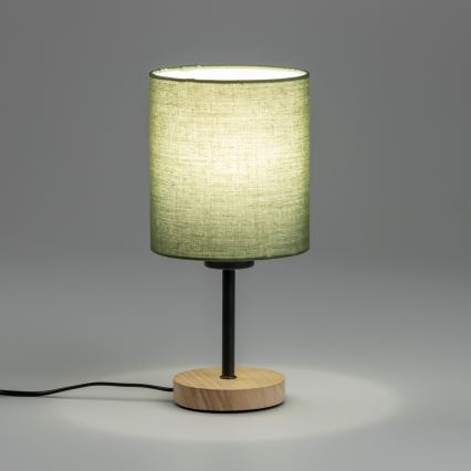 Brilagi - Stalinis šviestuvas NUBILA WOOD 1xE27/25W/230V ąžuolas/juoda