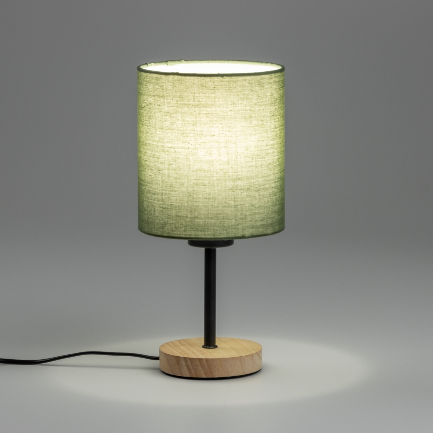 Brilagi - Stalinis šviestuvas NUBILA WOOD 1xE27/25W/230V ąžuolas/juoda