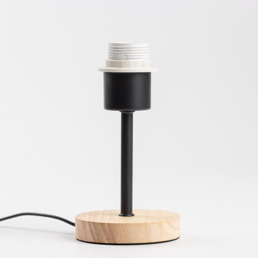 Brilagi - Stalinis šviestuvas NUBILA WOOD 1xE27/25W/230V ąžuolas/juoda