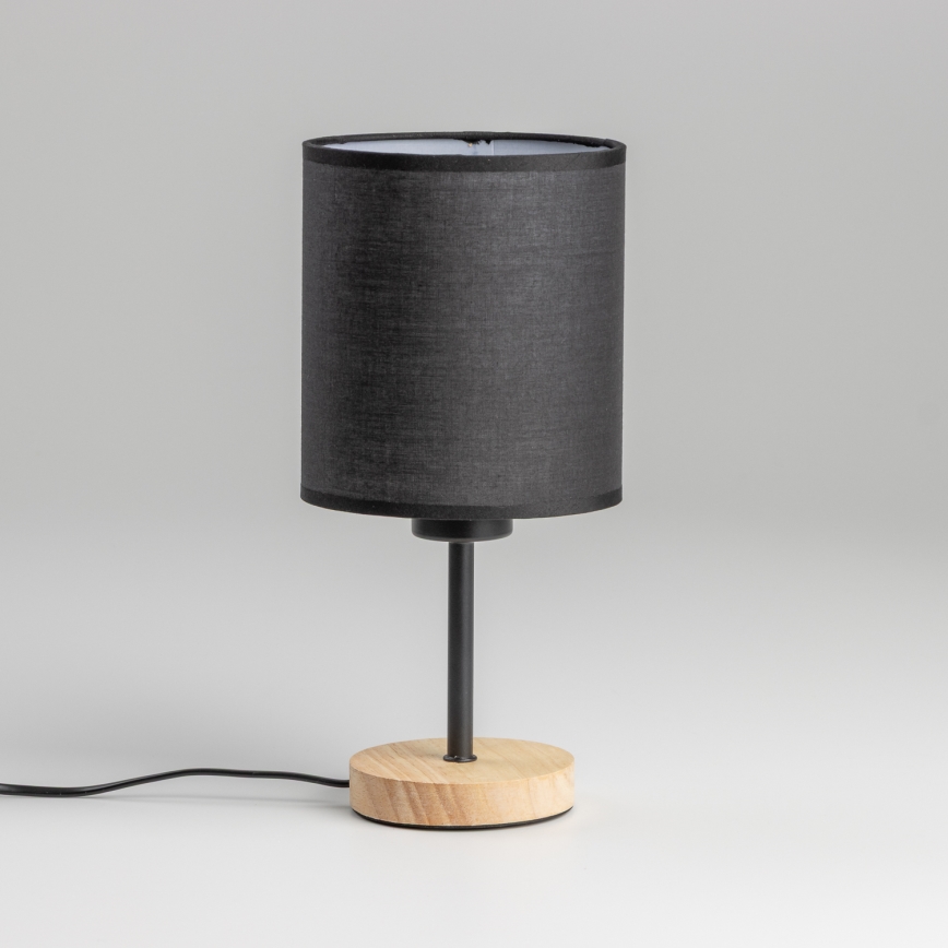 Brilagi - Stalinis šviestuvas NUBILA WOOD 1xE27/25W/230V ąžuolas/juoda