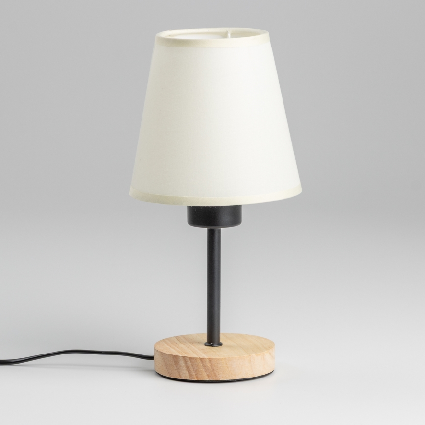 Brilagi - Stalinis šviestuvas NUBILA WOOD 1xE27/25W/230V ąžuolas/kreminė