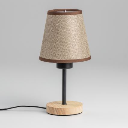 Brilagi - Stalinis šviestuvas NUBILA WOOD 1xE27/25W/230V ąžuolas/ruda