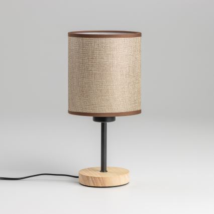 Brilagi - Stalinis šviestuvas NUBILA WOOD 1xE27/25W/230V ąžuolas/ruda