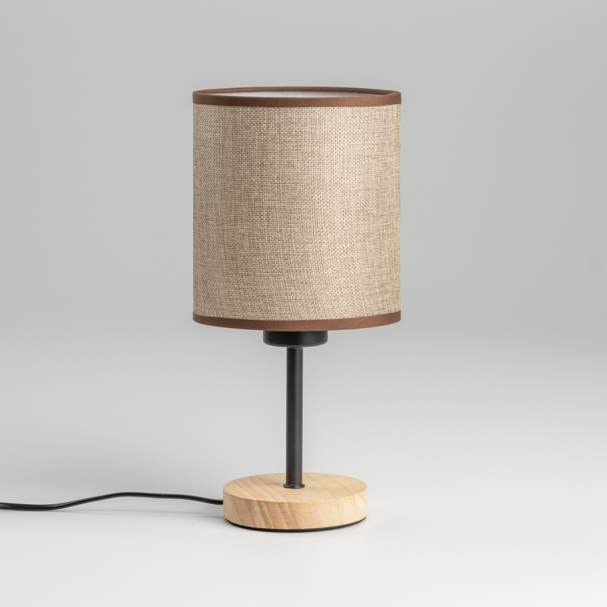 Brilagi - Stalinis šviestuvas NUBILA WOOD 1xE27/25W/230V ąžuolas/ruda