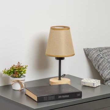 Brilagi - Stalinis šviestuvas NUBILA WOOD 1xE27/25W/230V ąžuolas/šviesiai rudos spalvos
