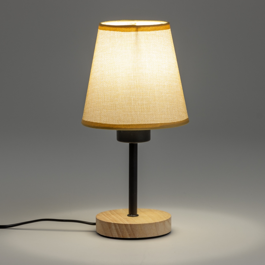 Brilagi - Stalinis šviestuvas NUBILA WOOD 1xE27/25W/230V ąžuolas/šviesiai rudos spalvos