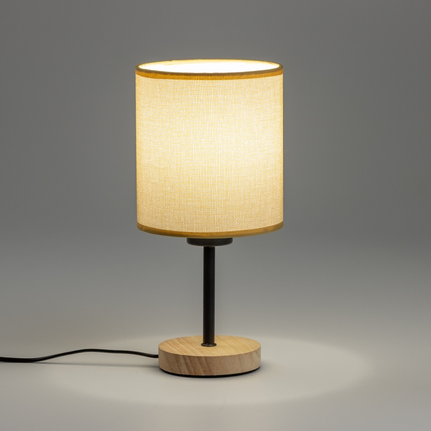 Brilagi - Stalinis šviestuvas NUBILA WOOD 1xE27/25W/230V ąžuolas/šviesiai rudos spalvos