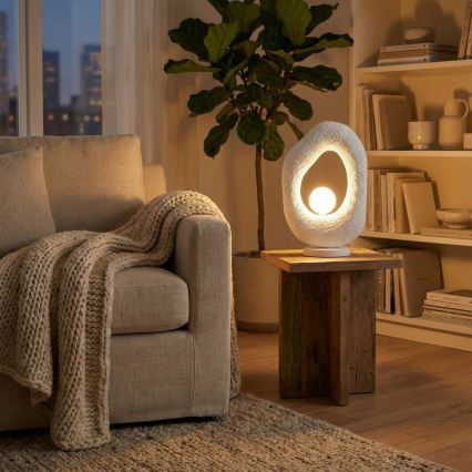 Brilagi - Stalinis šviestuvas WABI SABI 1xG9/8W/230V baltas