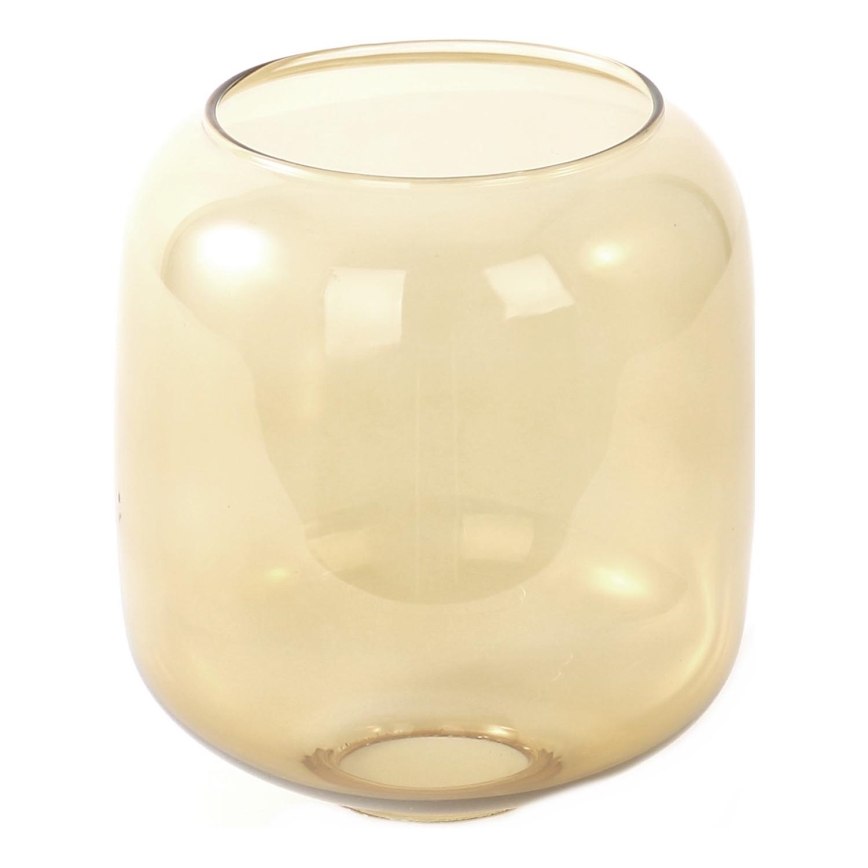 BRILAGI - Stalinis šviestuvas WOOD GLASS 1xE27/40W/230V ruda/juoda/dūminė ruda