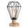 Brilagi - Stalinis šviestuvas WOODY BASKET 1xE27/60W/230V ąžuolas