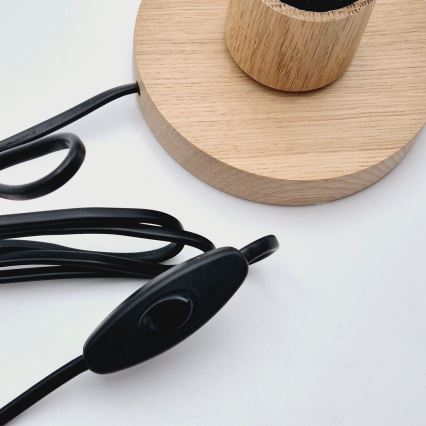 Brilagi - Stalinis šviestuvas WOODY BASKET 1xE27/60W/230V ąžuolas