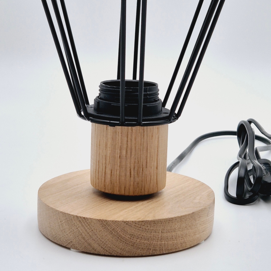 Brilagi - Stalinis šviestuvas WOODY BASKET 1xE27/60W/230V ąžuolas