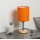 Brilagi - Stalo lempa NUBILA WOOD 1xE27/25W/230V ąžuolas/juoda/oranžinė