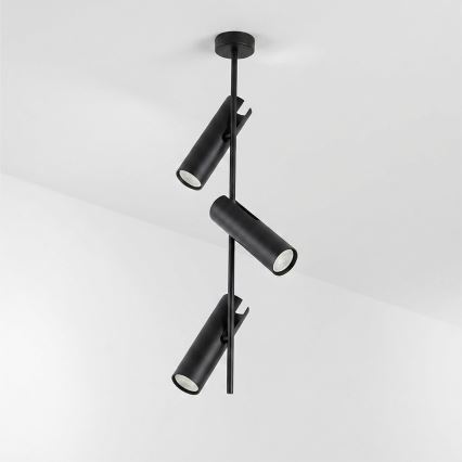 Brilagi - Šviestuvas ant strypo BRANCH 3xGU10/30W/230V juodas