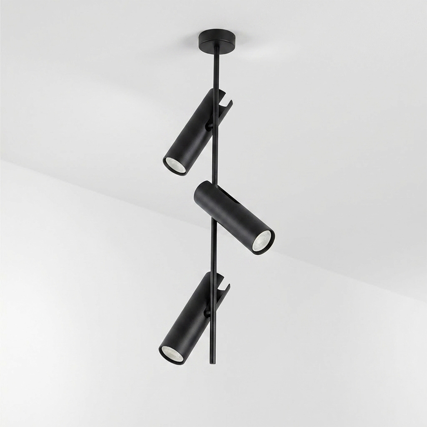 Brilagi - Šviestuvas ant strypo BRANCH 3xGU10/30W/230V juodas