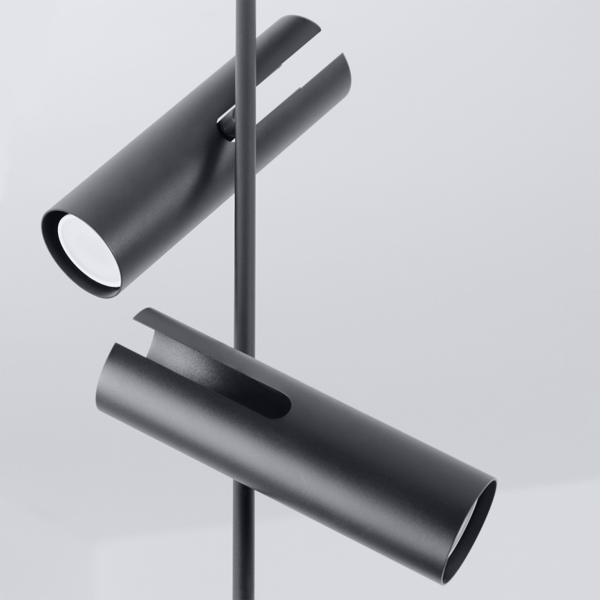 Brilagi - Šviestuvas ant strypo BRANCH 3xGU10/30W/230V juodas