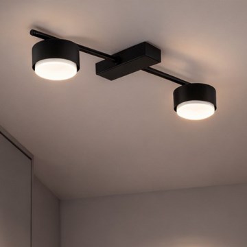 Brilagi - Taškinis šviestuvas 2xGX53/12W/230V juodas