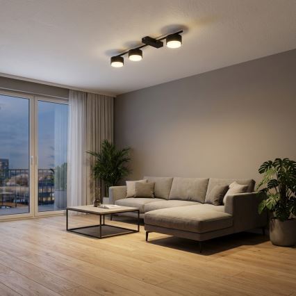 Brilagi - Taškinis šviestuvas 3xGX53/12W/230V juodas