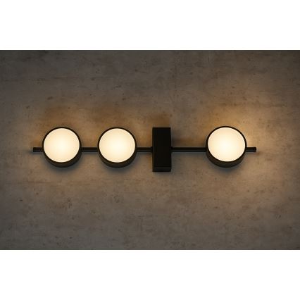 Brilagi - Taškinis šviestuvas 3xGX53/12W/230V juodas