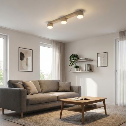 Brilagi - Taškinis šviestuvas 3xGX53/12W/230V smėlinis