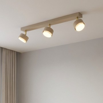 Brilagi - Taškinis šviestuvas 3xGX53/12W/230V smėlio spalvos