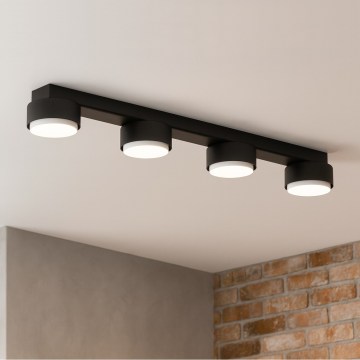 Brilagi - Taškinis šviestuvas 4xGX53/12W/230V juodas