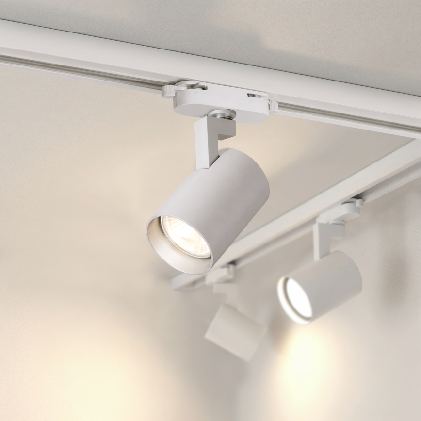 Brilagi - taškinis šviestuvas bėgelių sistemai HUSKY 6xGU10/10W/230V baltas