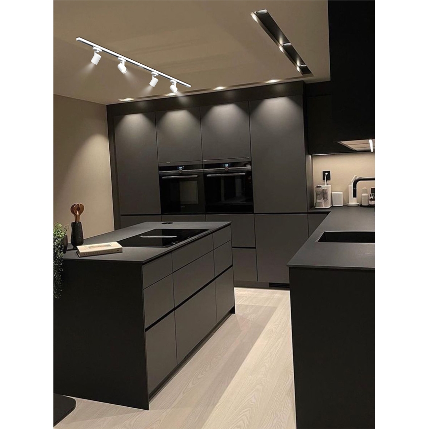 Brilagi - Taškinis šviestuvas bėgelių sistemoje HUSKY 4xGU10/10W/230V baltas