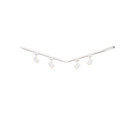 Brilagi - Taškinis šviestuvas bėgelių sistemoje HUSKY 4xGU10/10W/230V baltas