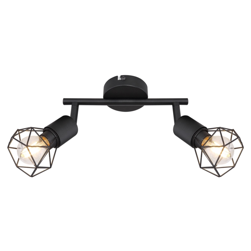 Brilagi - taškinis šviestuvas CAGE 2xE14/40W/230V