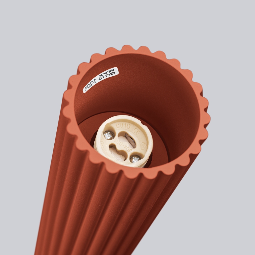 Brilagi - Taškinis šviestuvas CRESTO 1xGU10/10W/230V, 10 cm, raudonas