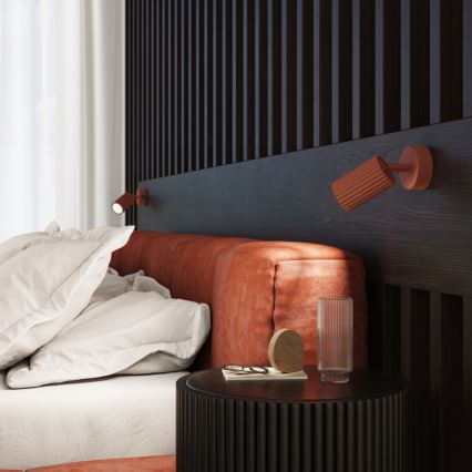 Brilagi - Taškinis šviestuvas CRESTO 1xGU10/10W/230V 20 cm raudonas