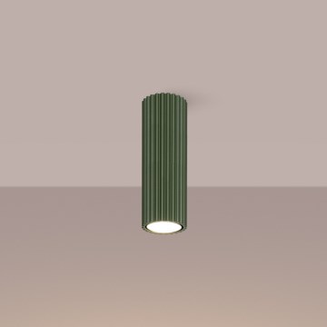 Brilagi - Taškinis šviestuvas CRESTO 1xGU10/10W/230V 20 cm žalias