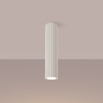 Brilagi - Taškinis šviestuvas CRESTO 1xGU10/10W/230V 30 cm kreminės spalvos