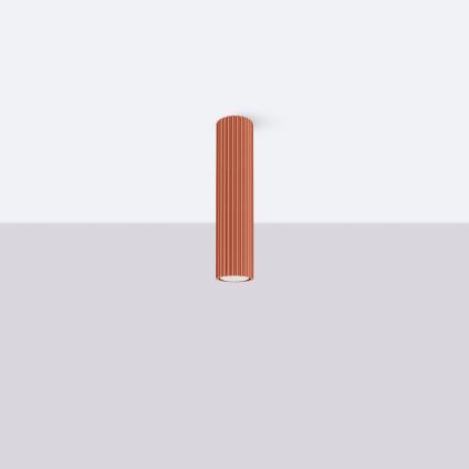 Brilagi - Taškinis šviestuvas CRESTO 1xGU10/10W/230V 30 cm raudonas