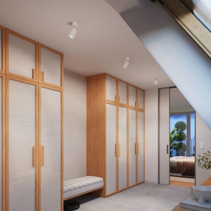 Brilagi - Taškinis šviestuvas CRESTO 1xGU10/10W/230V baltas