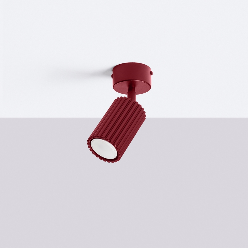 Brilagi - Taškinis šviestuvas CRESTO 1xGU10/10W/230V bordo