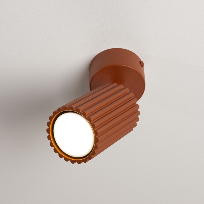 Brilagi - taškinis šviestuvas CRESTO 1xGU10/10W/230V raudonas