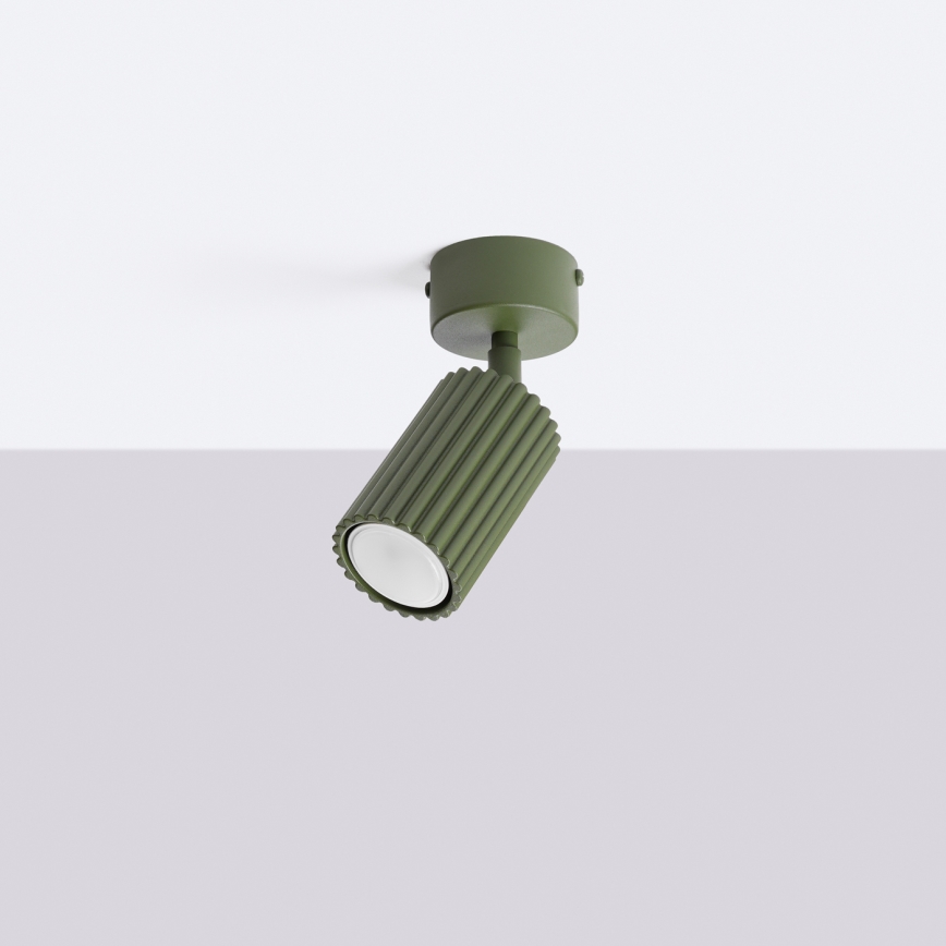 Brilagi - Taškinis šviestuvas CRESTO 1xGU10/10W/230V žalia