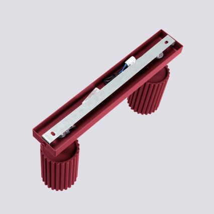 Brilagi - Taškinis šviestuvas CRESTO 2xGU10/10W/230V bordo