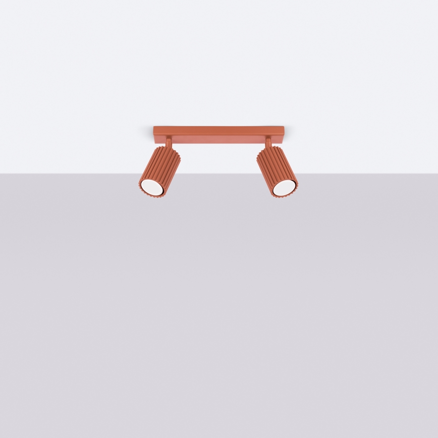 Brilagi - Taškinis šviestuvas CRESTO 2xGU10/10W/230V raudonas