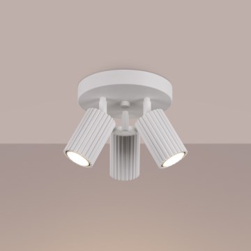 Brilagi - taškinis šviestuvas CRESTO 3xGU10/10W/230V baltas