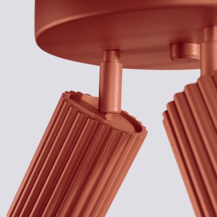 Brilagi - Taškinis šviestuvas CRESTO 3xGU10/10W/230V raudonas