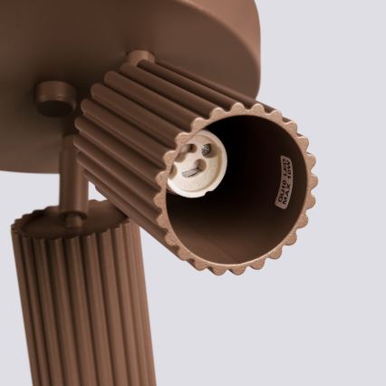 Brilagi - Taškinis šviestuvas CRESTO 3xGU10/10W/230V rudas