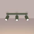Brilagi - Taškinis šviestuvas CRESTO 3xGU10/10W/230V žalias