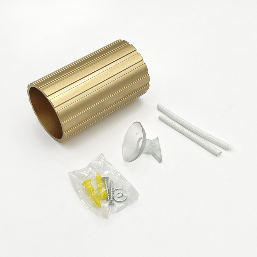 Brilagi - Taškinis šviestuvas CRISPINA 1xGU10/10W/230V 10 cm auksinis