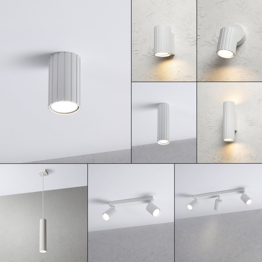 Brilagi - Taškinis šviestuvas CRISPINA 1xGU10/10W/230V 10 cm baltas