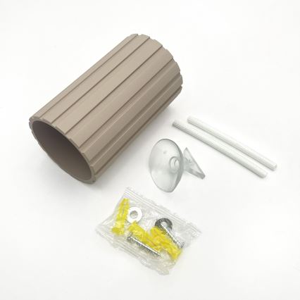 Brilagi - taškinis šviestuvas CRISPINA 1xGU10/10W/230V 10 cm smėlio spalvos